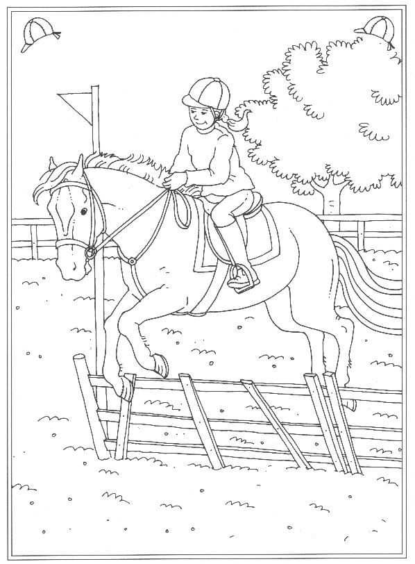 63 Kleurplaten Van Paarden Horse Coloring Books Horse Coloring