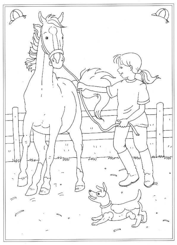 63 Kleurplaten Van Paarden With Images Horse Coloring Books