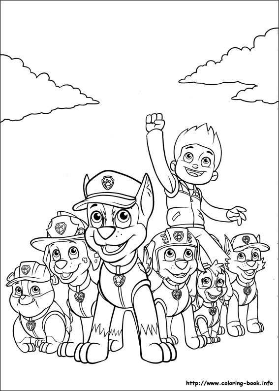 Image Result For Paw Patrol Clip Art Black And White Clipart For