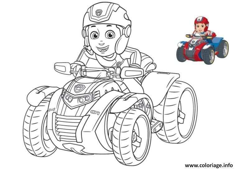 Coloriage Pat Patrouille Ryder Paw Patrol Coloring Pages Paw