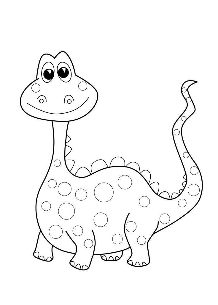 Dinosaur Coloring Pages For Kindergarten Dinosaur Coloring Pages