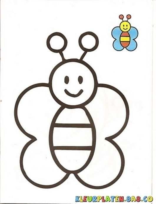 Meer Dan 65 Soorten Kleurplaten Voor Kinderen With Images Bee