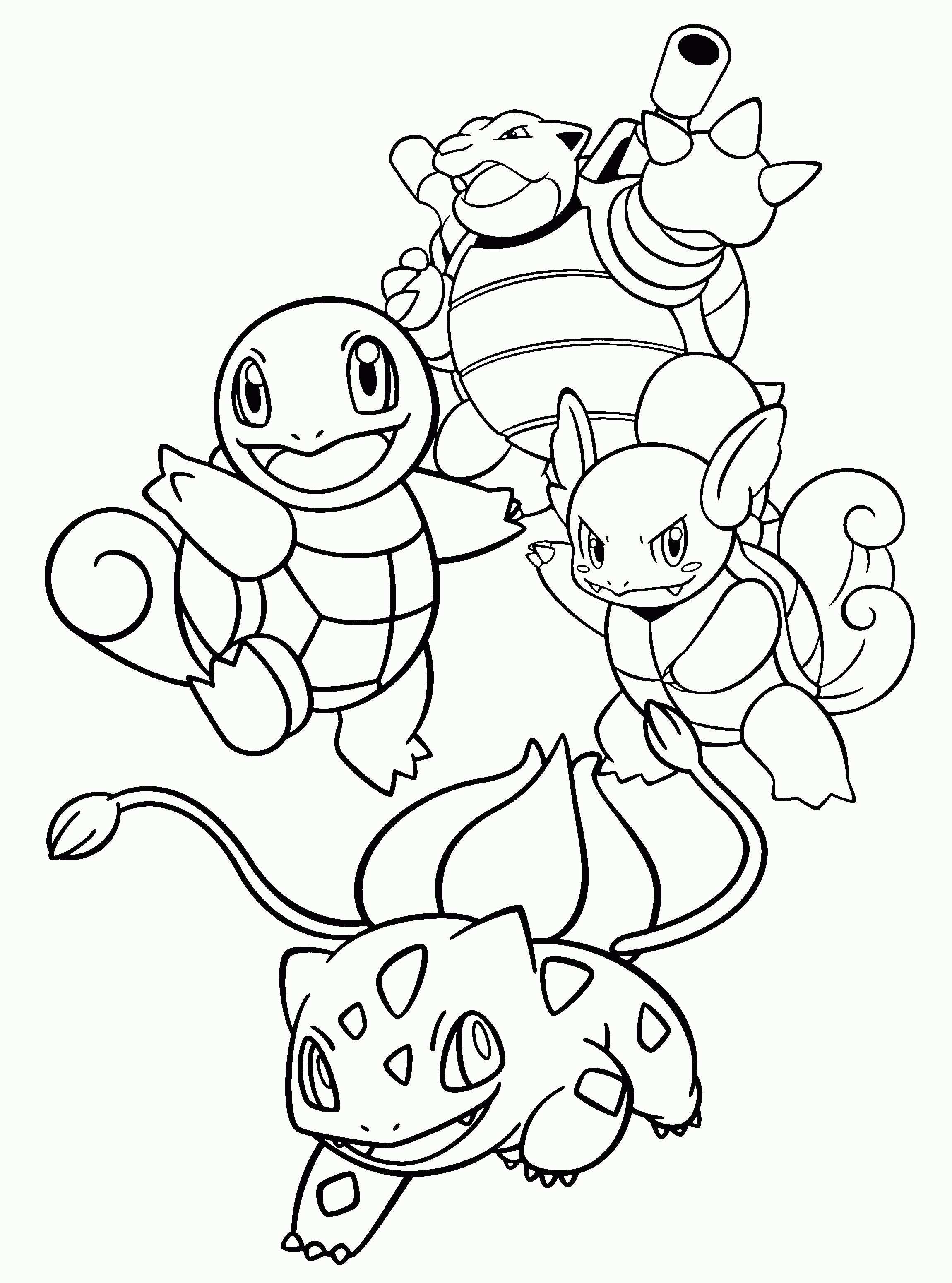 Kleurplaat Pokemon
