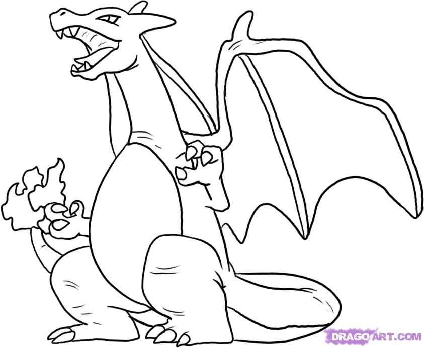 Charizard Coloring Page Az Coloring Pages With Images