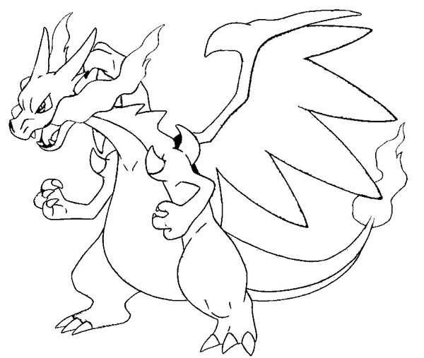 Pokemon Coloring Pages Charizard With Images Pokemon