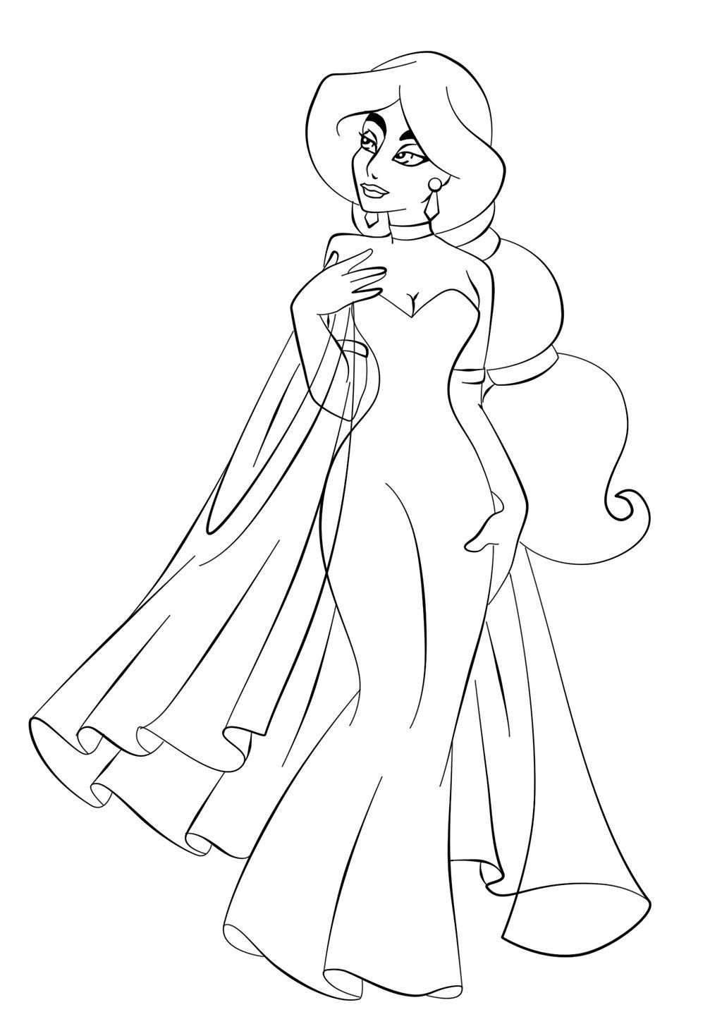 Dress 4 Teens And Adults Coloring Pages Kleurplaten Kleuren
