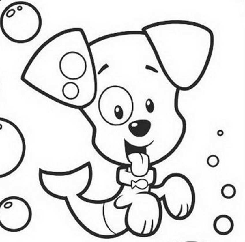 Download Puppy Bubble Guppies Coloring Pages Or Print Puppy Bubble