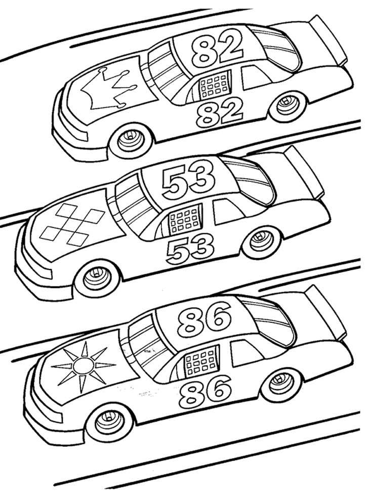 Race Car Coloring Pages And Book Uniquecoloringpages 725 X 984