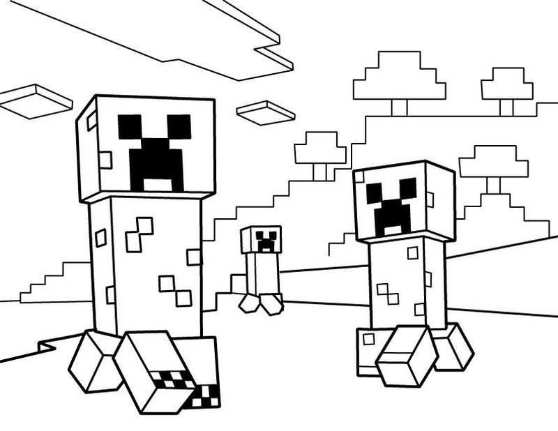 Free Printable Roblox Coloring Pages I 2020 Maleboger Minecraft