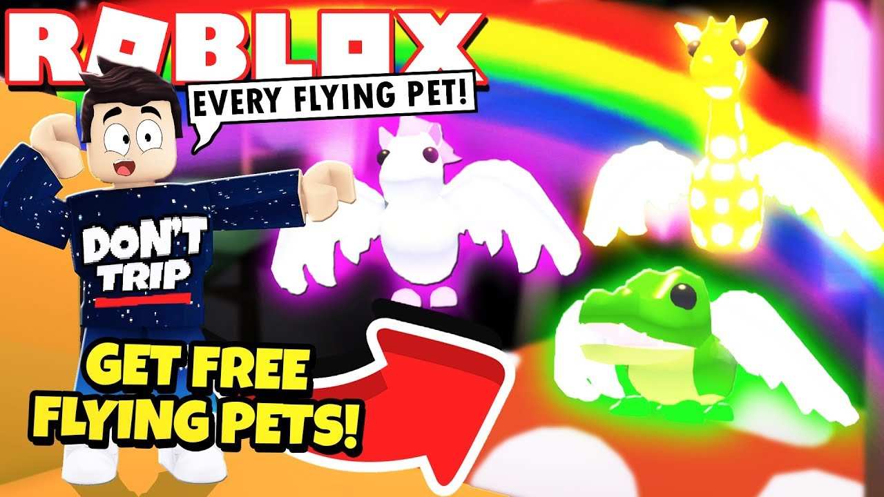 I Got Every Flying Pet In Adopt Me New Flying Potion Update