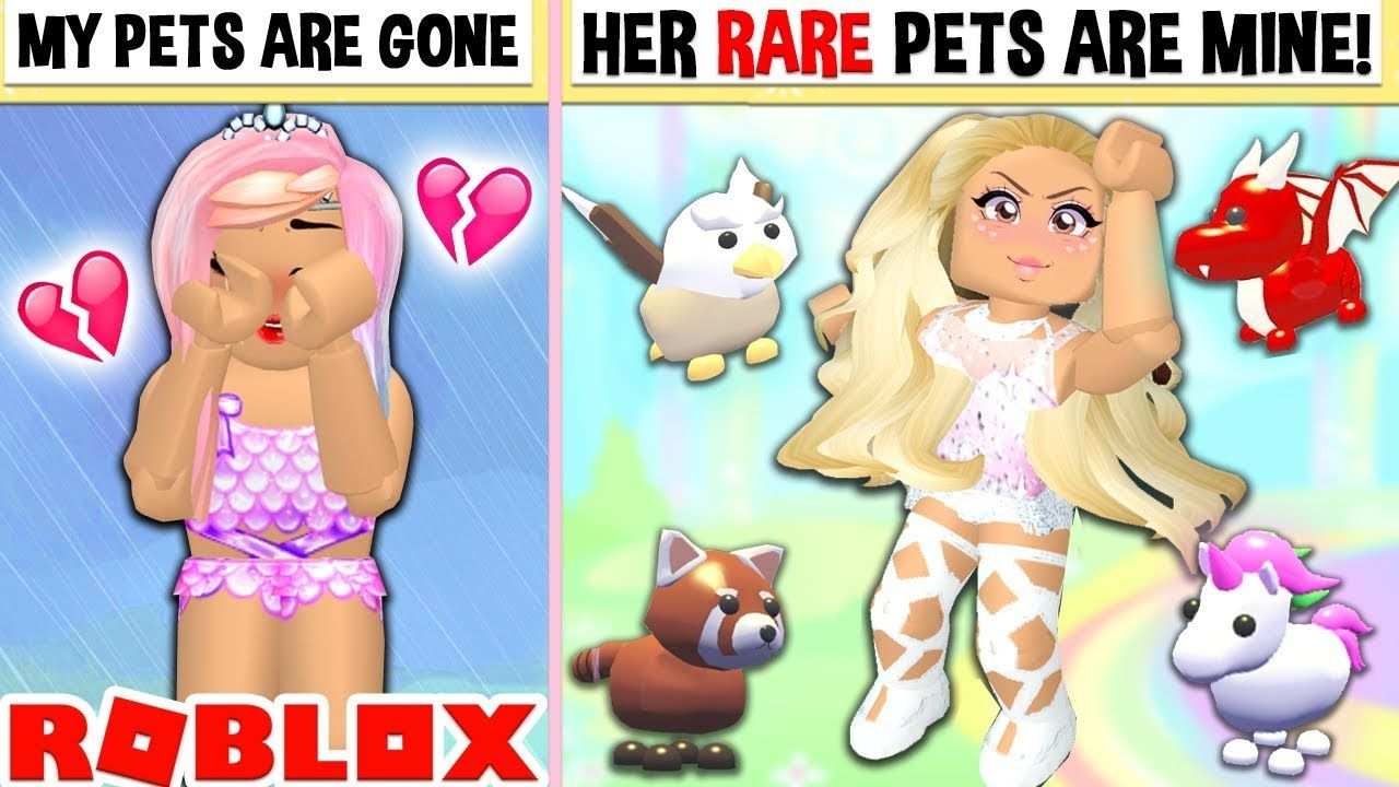 Gold Digger Stole All My Legendary Pets In Adopt Me Adopt Me
