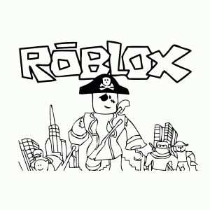 Kleurplaat Roblox Dieren - roblox kleurplaat gratis