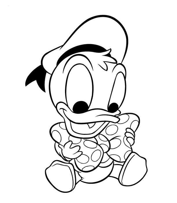Baby Donald Duck Free Coloring Pages Coloriage Lion Coloriage
