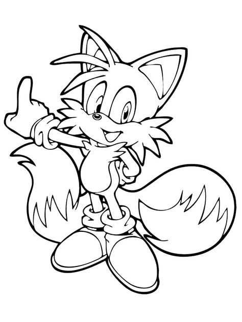 Sonic The Hedgehog Coloring Pages To Print 1 In 2020 Kleurplaten