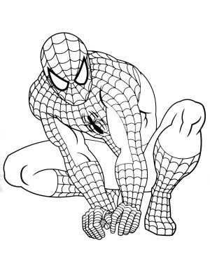 Free Spiderman Coloring Pages Spiderman To Print For Free