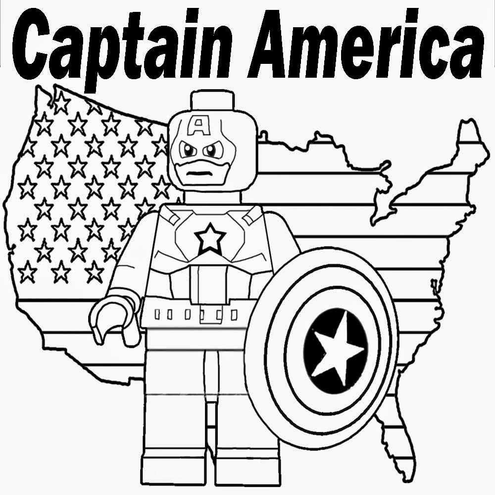 Lego Marvel Superheroes Coloring Pages With Images Superhero