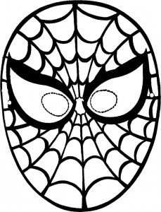 Masker Spiderman 229x300 Leuke Maskers Maken Maskers Superheld
