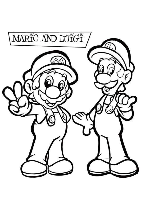 Super Mario Bros Kleurplaat 94533 Kleurplaat Met Afbeeldingen