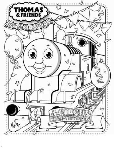 Thomas Coloring Page Kleurplaten Thomas De Trein Voor Kinderen