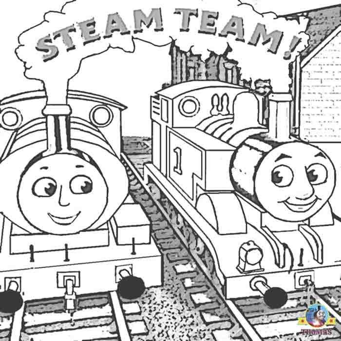 Thomas The Train And Friends Coloring Pages Online Free For Kids