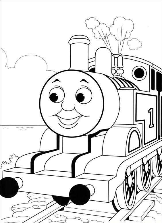 Photos Thomas Coloring Pages Party Activities Train Coloring