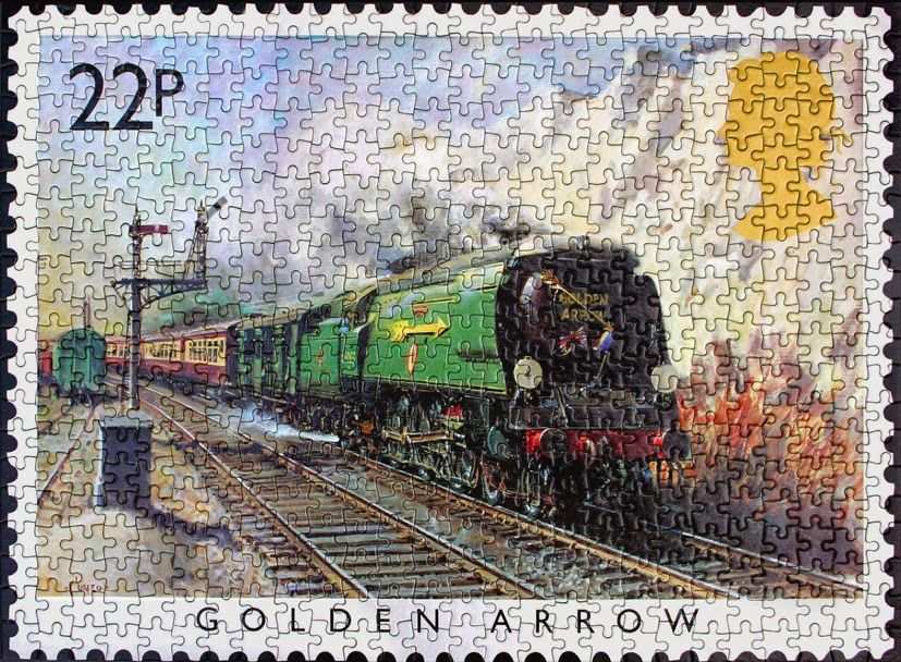 Steam Trains And Jigsaw Puzzles