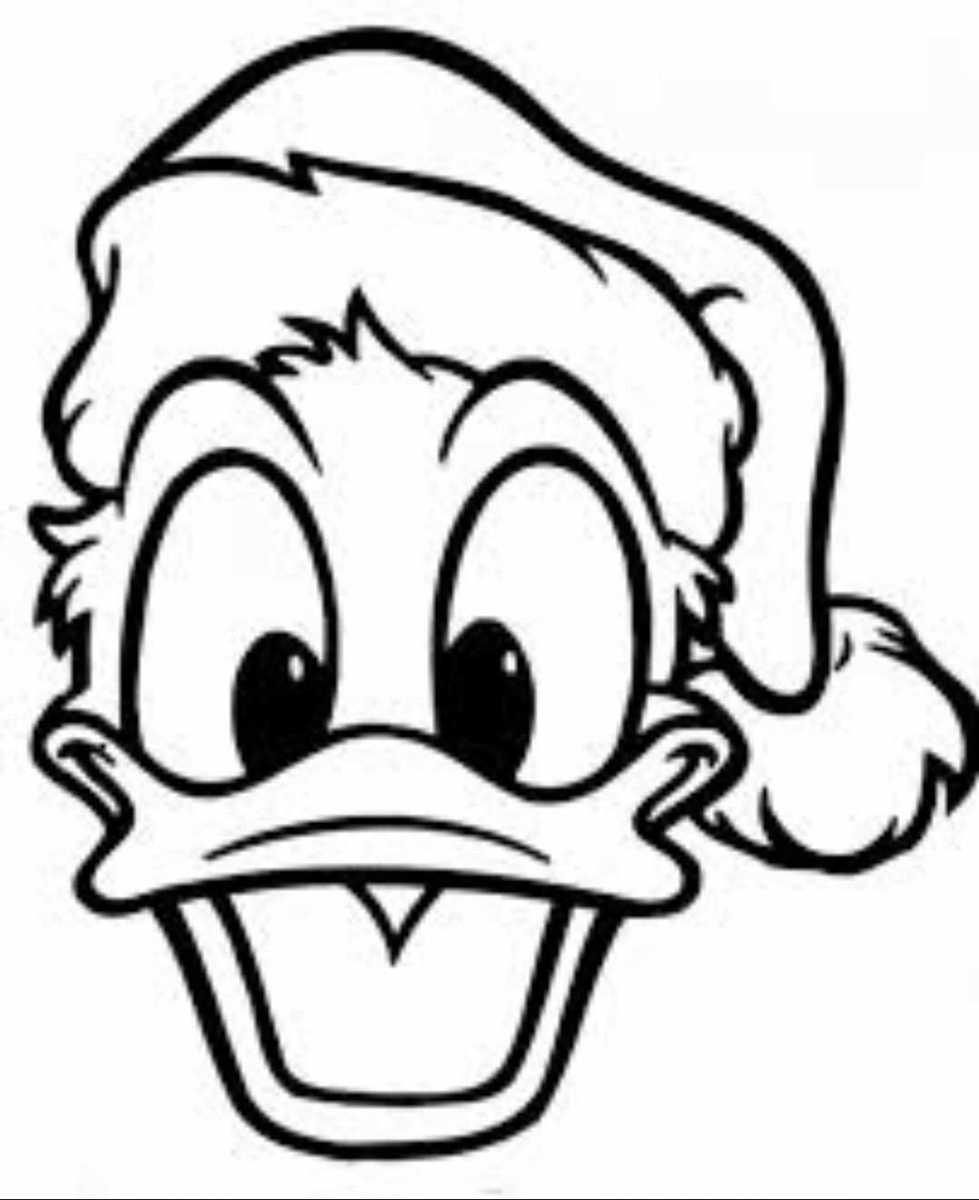 Kleurplaat Donald Duck Met Afbeeldingen Kleurplaten Kerst