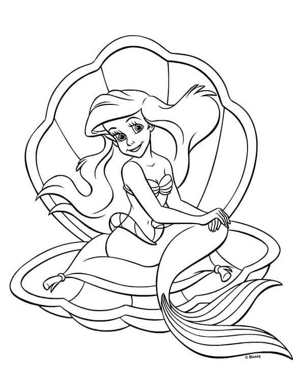 Kleurplaat Zeemeermin Realistic Mermaid Coloring Pages Download