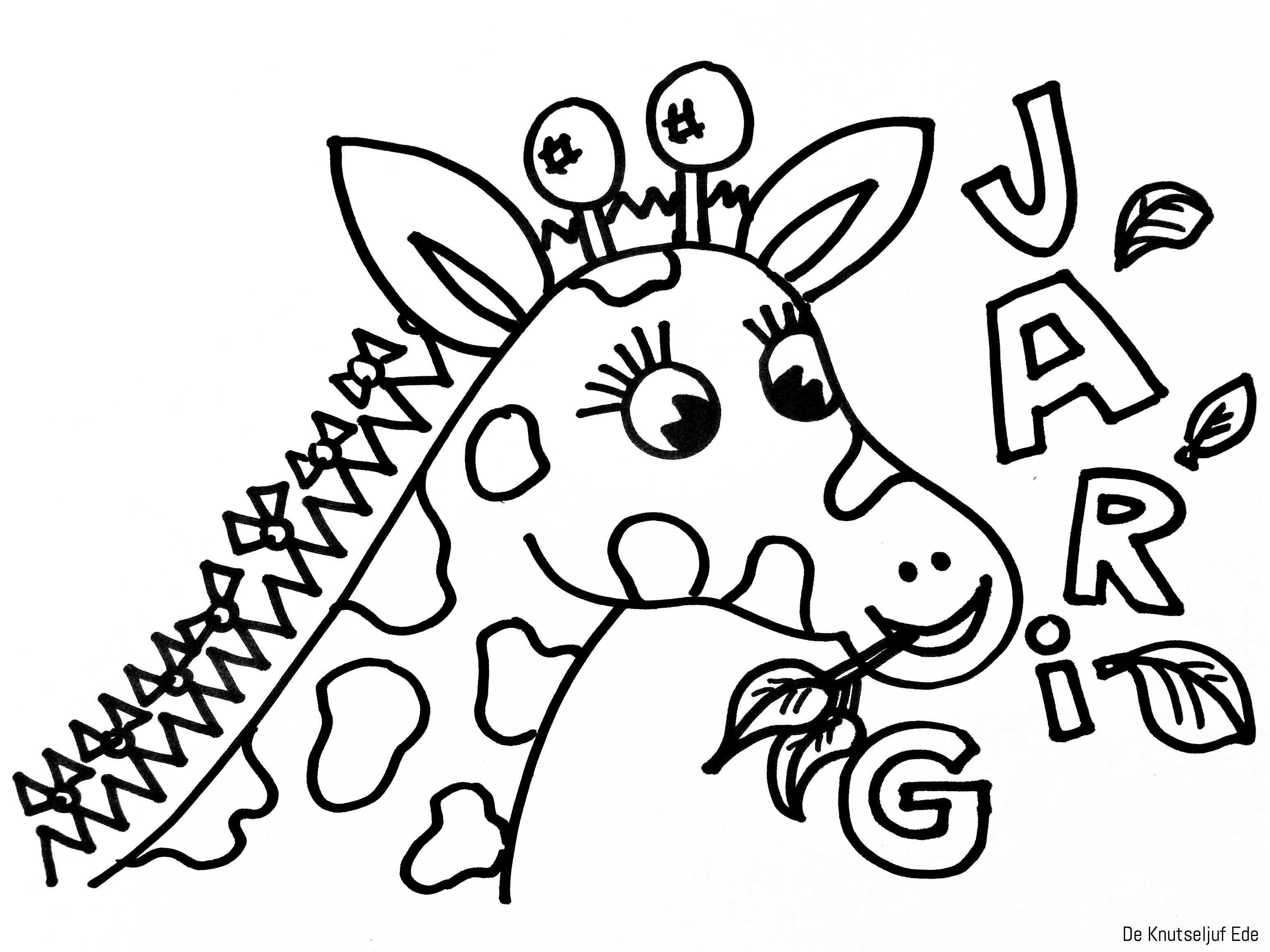 Kleurplaten Jarig Feest Verjaardag Kleurplaat Verjaardag