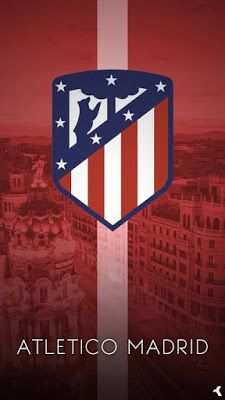 Download Kleurplaat Voetbal Logo Atletico Madrid