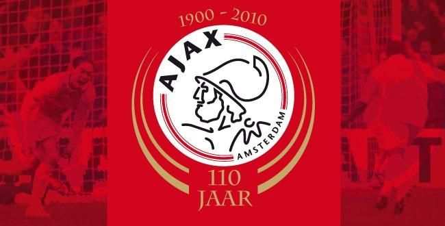 Logo Ajax Amsterdam Belanda Met Afbeeldingen Voetbal Posters