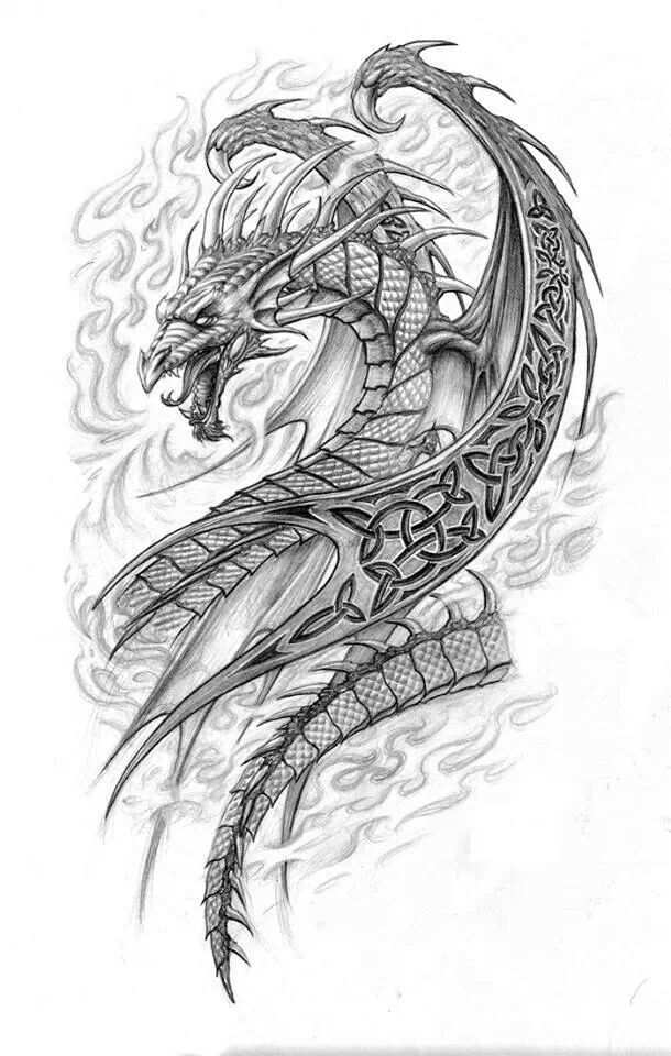 Dragon Fantasy Myth Mythical Mystical Legend Dragons Wings Sword
