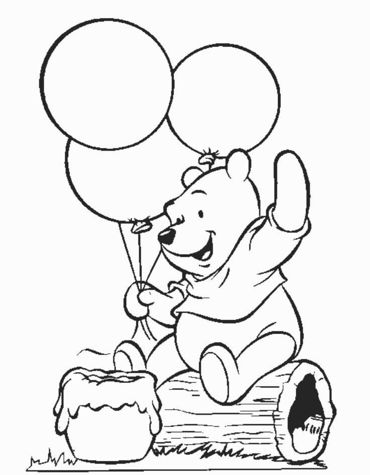 Free Printable Winnie The Pooh Coloring Pages For Kids With