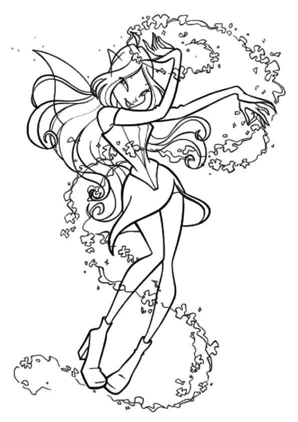 10 Best Winx Club Coloring Pages For Your Little Ones Fairy