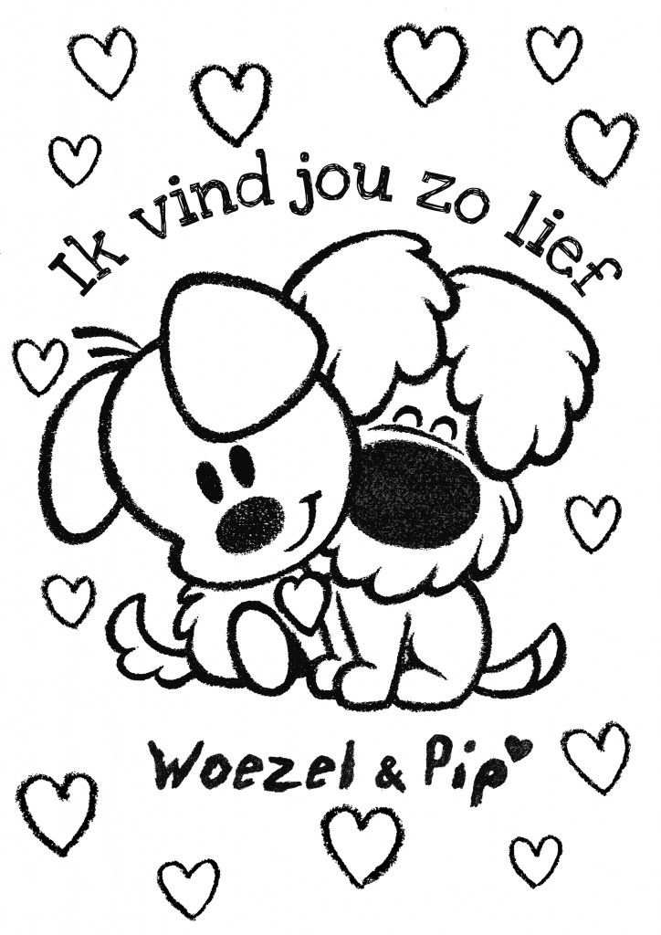Woezel En Pip Peuter Knutselen Verjaardag Opa Knutselen Rond