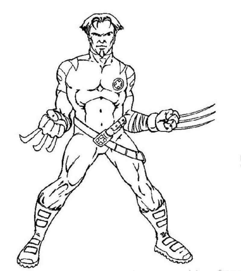 X Men Coloring Page From Movie Coloring Pages Category Find Out