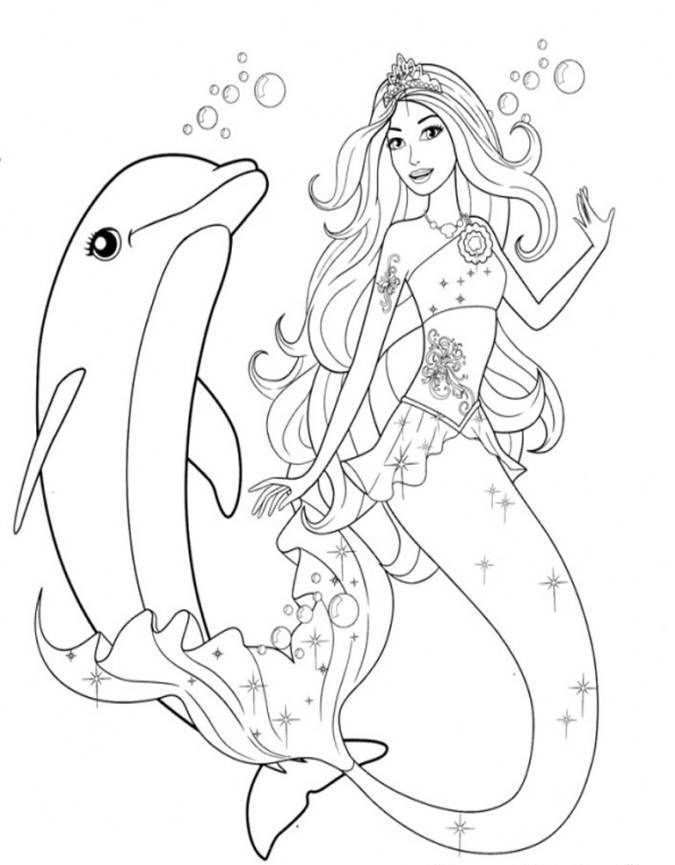 Cool Mermaid Coloring Pages To Spend Your Free Time At Home