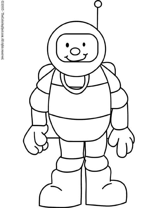 Astronaut Kids Printable Astronaut Free Printable Coloring