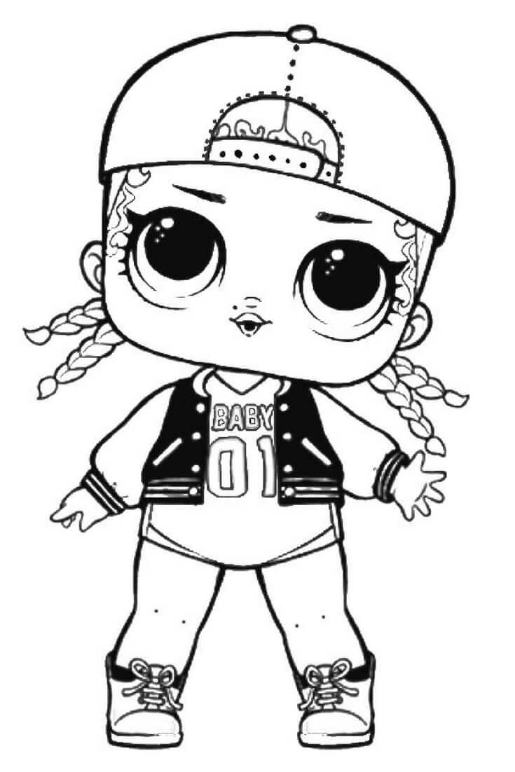 40 Free Printable Lol Surprise Dolls Coloring Pages Kleurplaten