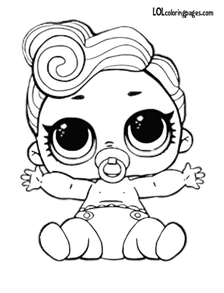 Lil Queen Coloring Page With Images Cartoon Coloring Pages