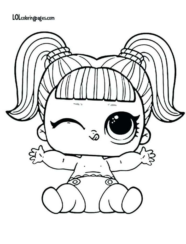 I Love You Baby Coloring Pages New Free Printable Lol Surprise