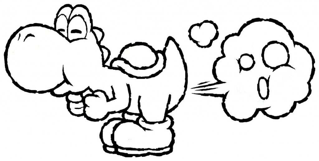 Free Printable Yoshi Coloring Pages For Kids Wenn Du Mal Buch