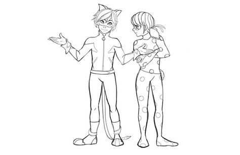 Printable Coloring Pages For Kids Miraculous Ladybug 11 Mit