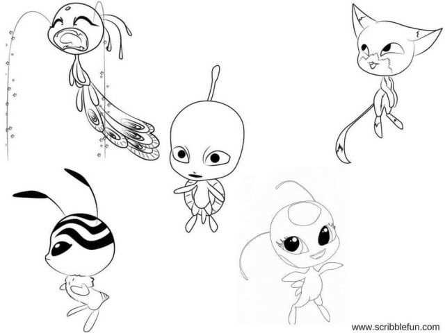 Miraculous Ladybug Coloring Pages Mermaid How To Draw And Color