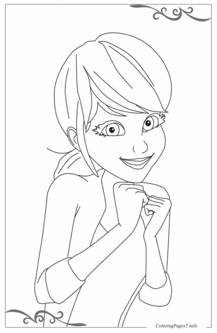 Ladybug And Cat Noir Coloring Pages Comfortable Ladybug And Cat