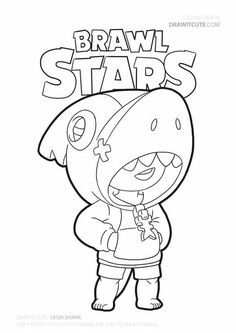 Brawl Stars Coloring Pages Leon Goruntuler Ile Boyama