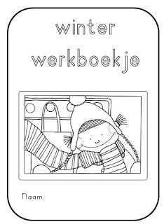 Juf Shanna Winter Werkboekje Voor Groep 3 Winter Thema