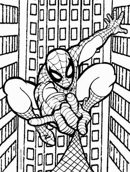 Printable Spiderman Coloring Pages For Kids Cool2bkids Visit