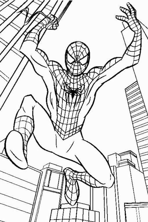 50 Wonderful Spiderman Coloring Pages Your Toddler Will Love
