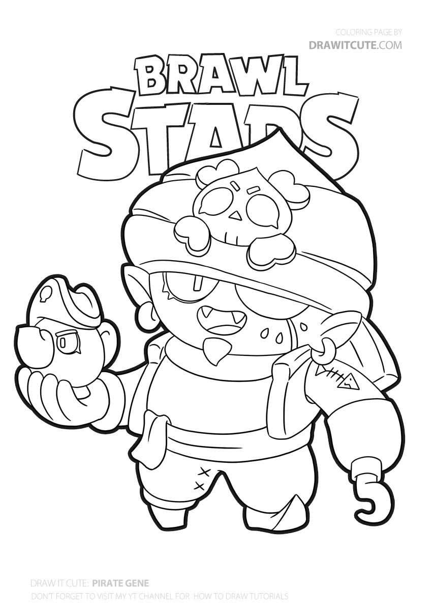 Brawl Stars Printable Coloring Pages Check More At Https Www